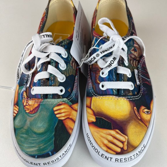 Collectors Item: NWT Limited Edition Vans MOCA Judy Baca Sneakers - Picture 4 of 16